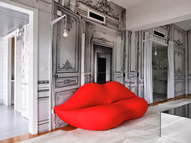 Bocca Sofa by Gufram