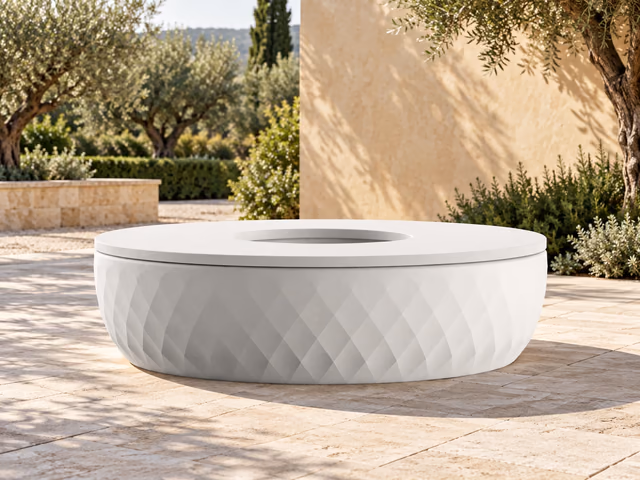 Vases Island Bench by Vondom