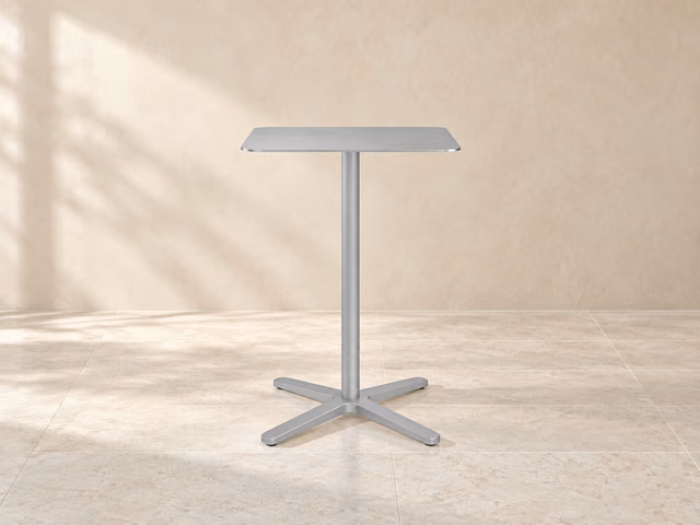 2 Inch X Base Counter Table, Square by Emeco