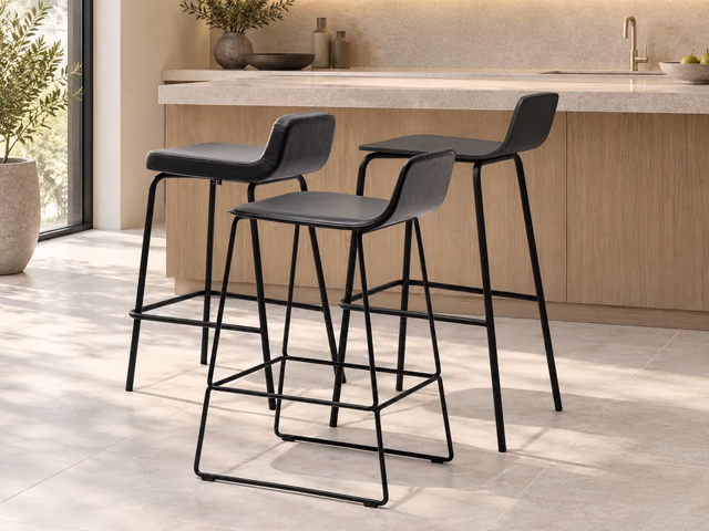 Riley Counter Stool, Sled Base by Connubia