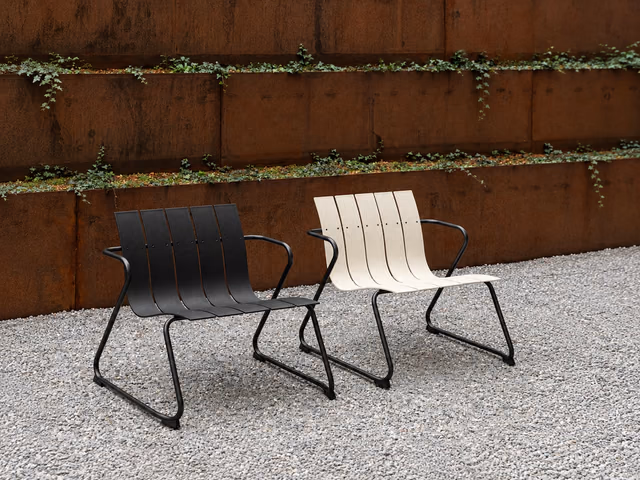 Ocean Lounge Chair — Black by Mater