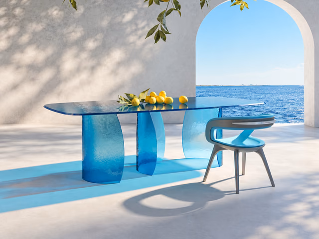 Petalo 72 Acqua Dining Table by Reflex