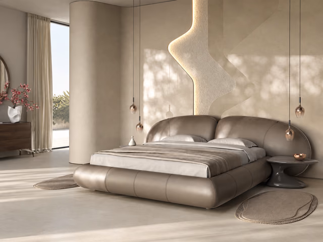 Memoria Bed by Natuzzi Italia