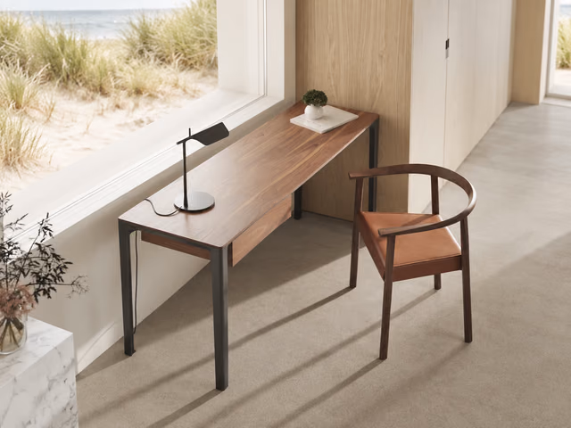 Able Desk & Low Console by Bensen