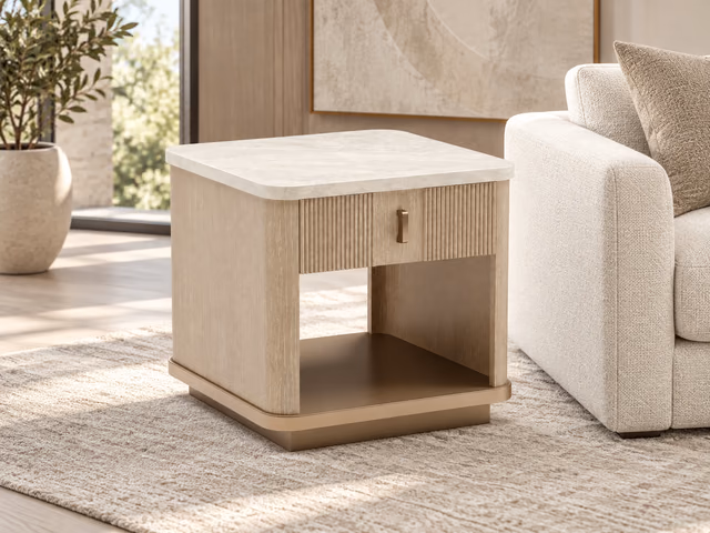 Rhythm End Table by Caracole