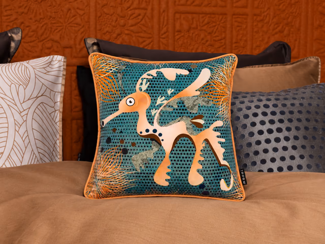 Blooming Seadragon Decorative Pillow Cover by Moooi