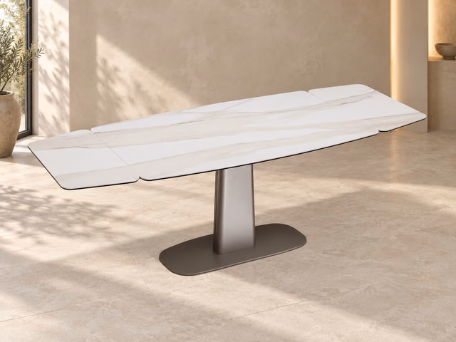 Linus Keramik Drive Extendable Dining Table by Cattelan Italia