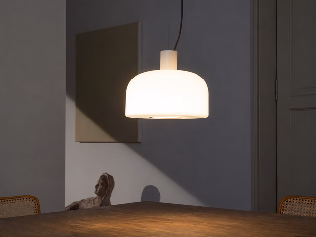 Bellhop Glass S1 Pendant Lamp by Flos