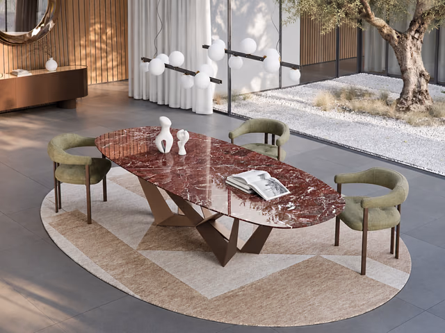 Skorpio Marble Dining Table by Cattelan Italia