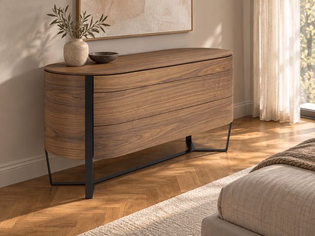Venere Dresser & Nightstand by Natuzzi Italia