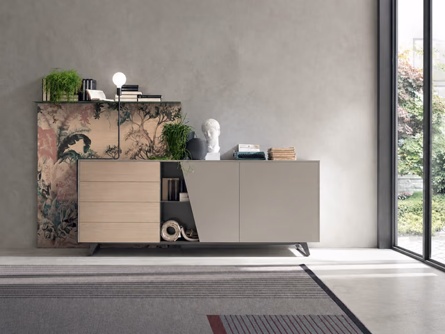 Diagonal Sideboard by Tomasella