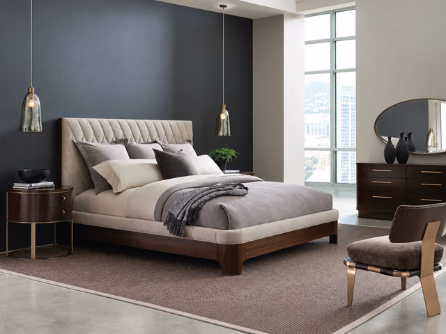Moderne Bed, California King by Caracole