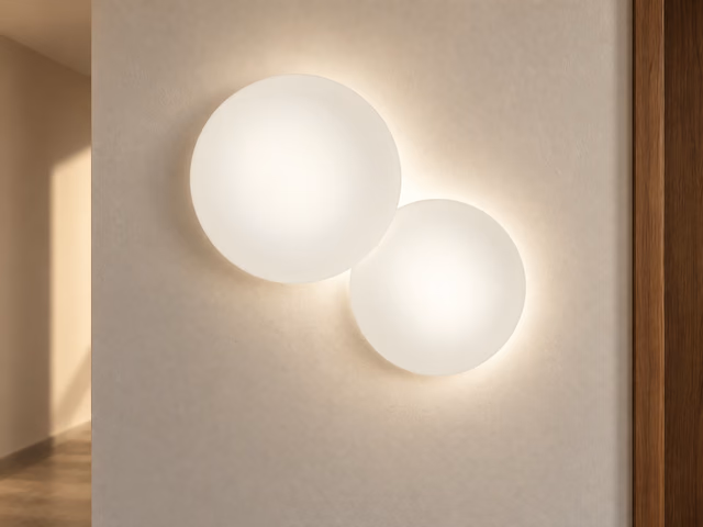 Puck Wall and Ceiling Light by Vibia