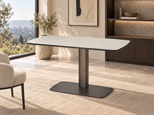 Run Leather Desk by Cattelan Italia