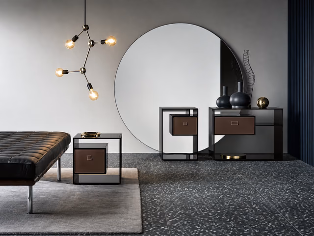 Liber Bedside Table by Tonelli