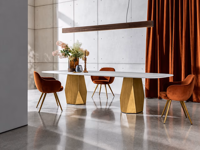 Deod Two Bases Table by Sovet
