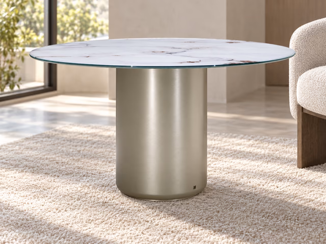 Voyage Dining Table by Natuzzi Italia