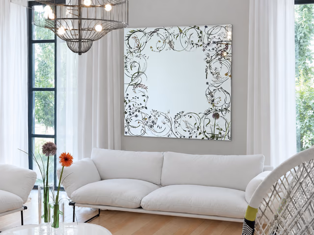 Egeso Mirror by Driade