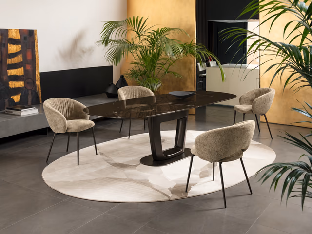 Anime Chair with Arms by Calligaris
