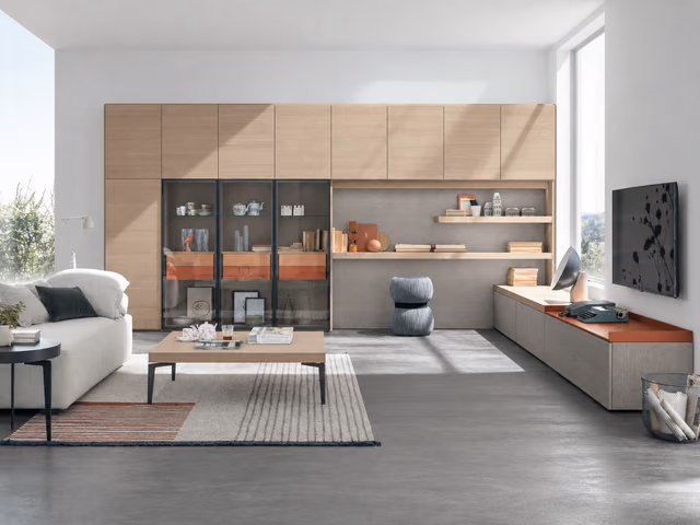 Atlante Bookcase AT216 by Tomasella