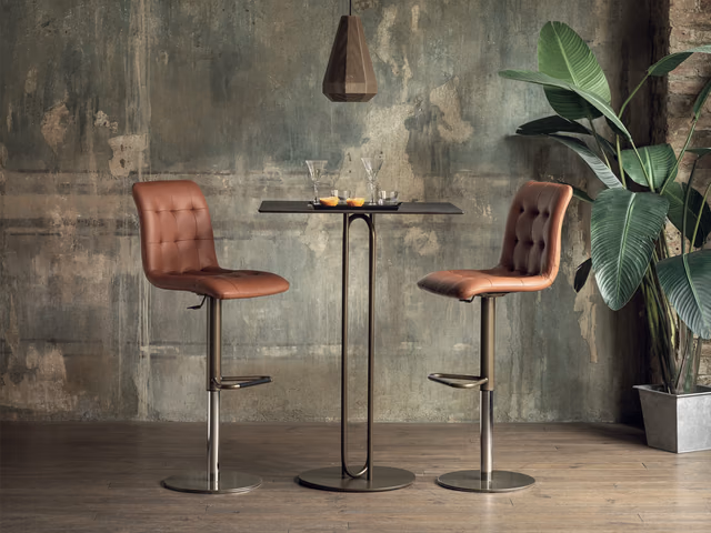 Rail High Table Base by Bontempi
