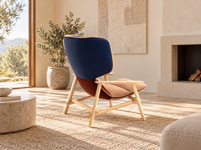 Lilo Wing Armchair by Moroso