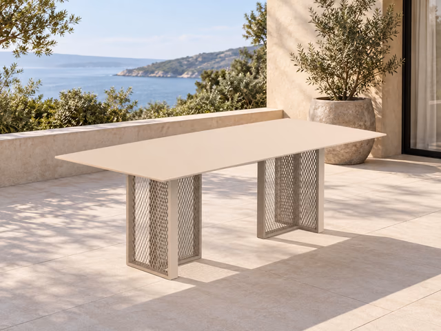 The Factory Dining Table by Vondom