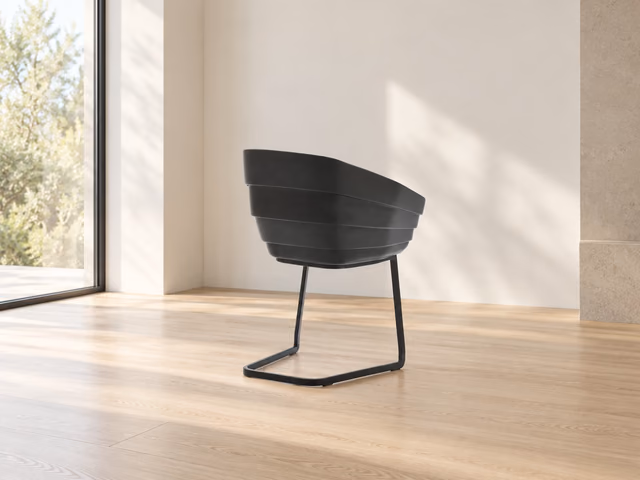 Rift Dining Chair by Moroso