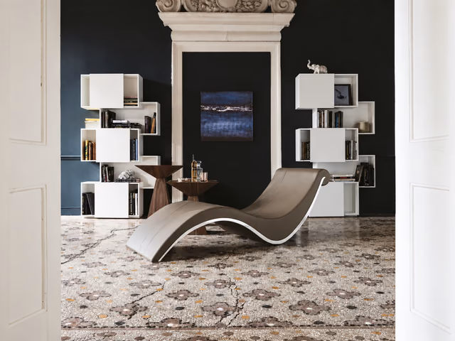 Sylvester Chaise Lounge by Cattelan Italia