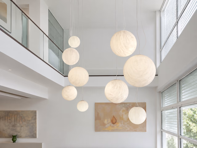 Mineral Hanging Lamp by Slide