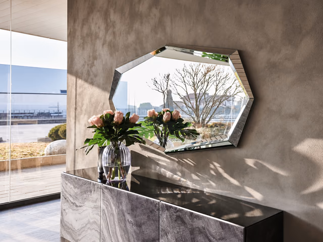 Emerald Wall Mirror by Cattelan Italia