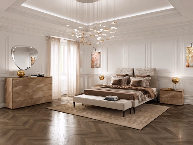 Soft Letto Bed by Reflex
