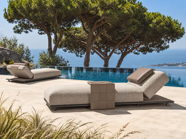Tressé Sunbed by Talenti