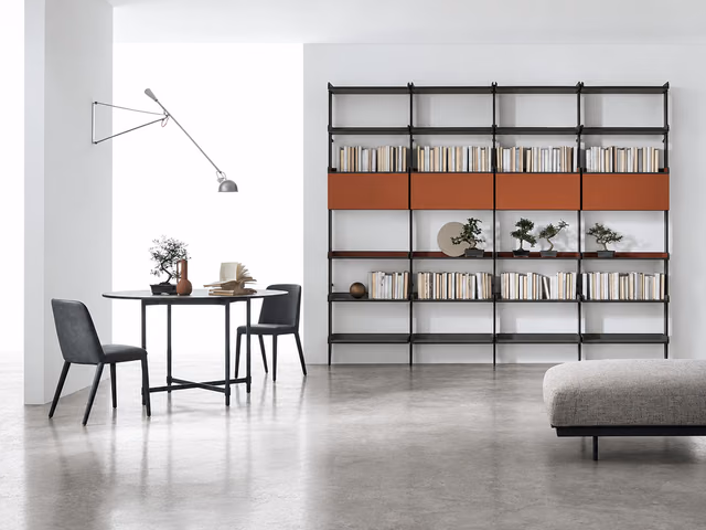 Time Bookcase TI121 by Tomasella