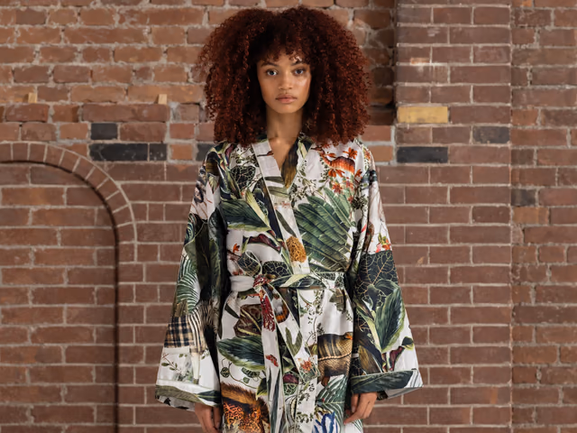 Menagerie of Extinct Animals Kimono by Moooi