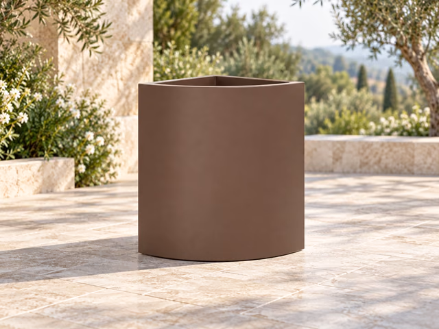 Angular Pot Planter by Vondom