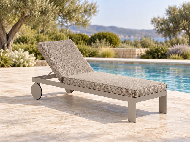 Posidonia Sun Lounger by Vondom