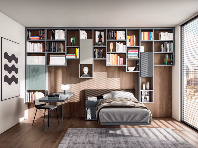 30 mm Bookshelf for the Children’s Room by Lago