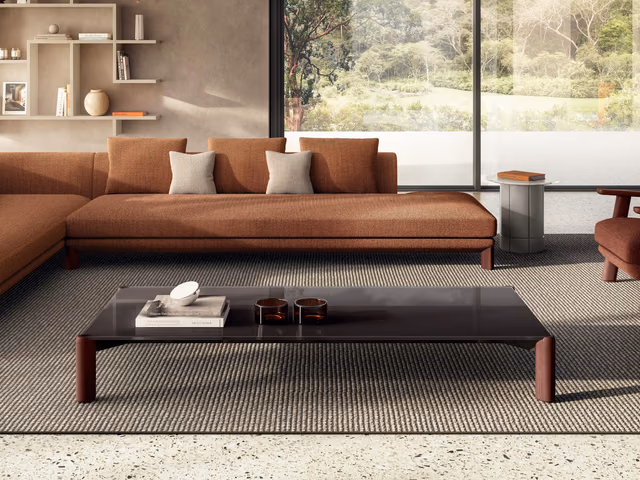 Correr Slim Coffee Table by Lago
