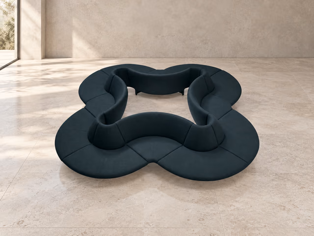 Serpentine Seating System by Moroso