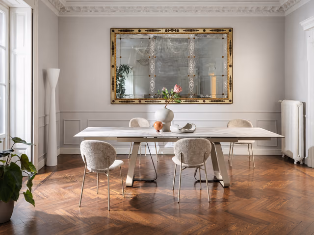 Sunshine Extendable Dining Table CS4128-R-200 by Calligaris