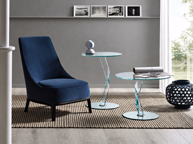 Bakkarat Side Table by Tonelli