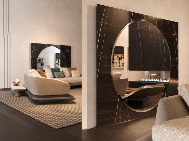 Mondrian Specchio Mirror by Reflex