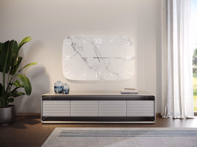 Nautilus Clock by Reflex
