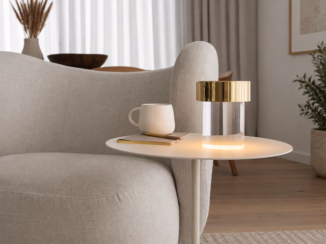 Last Order Clear Portable Lamp by Flos