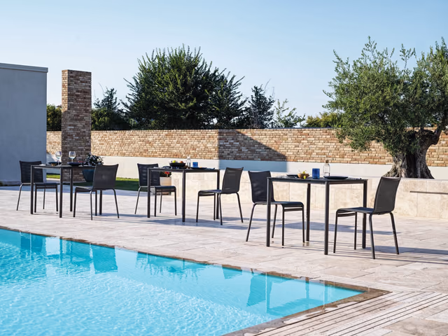 Net Outdoor Chair by Bontempi