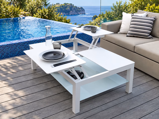 Chic Big Opening Coffee Table by Talenti