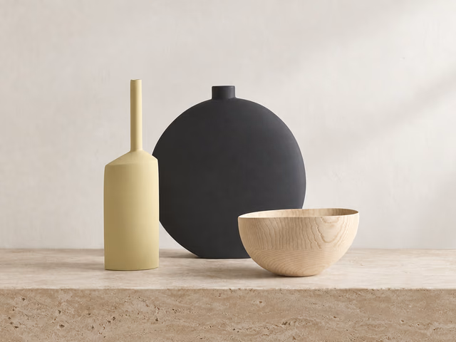 Ciotola Wood Bowl Elm by Kose