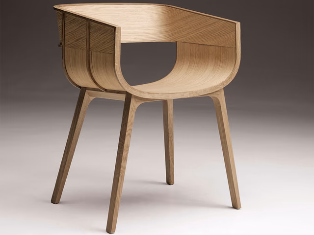 Maritime Wood Chair by Casamania