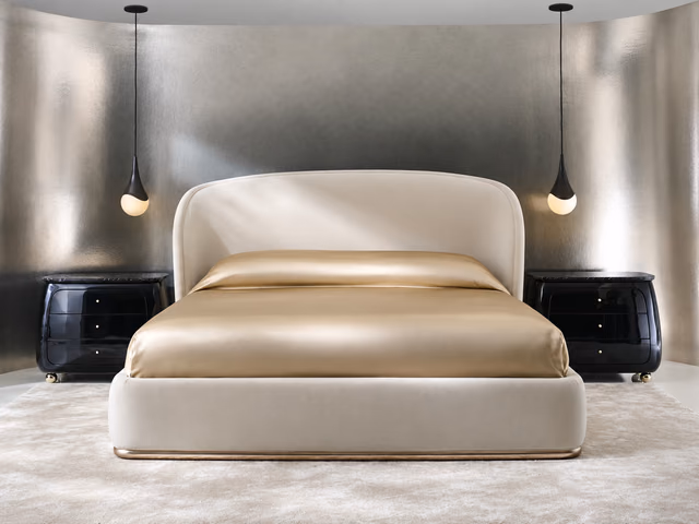 Opal Bed, King CLA-424-128 by Caracole